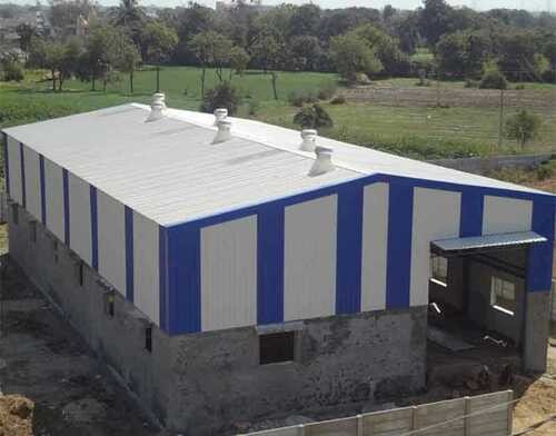 PUF panel roofing shed